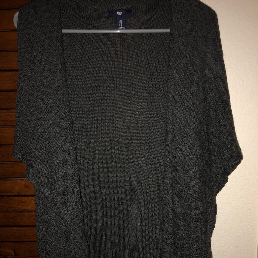 Grey GAP throw over